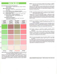 Mixol Custom Color Combinations
