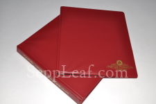 Set of six gold leaf color charts (Binder) @ seppleaf.com @ seppleaf.com